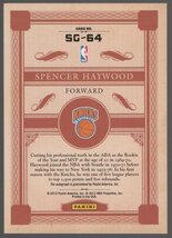 11-12 Panini Gold Standard Spencer Haywood Auto /149_画像2