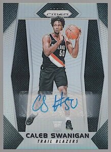 17-18 Panini Prizm Caleb Swanigan Auto RC