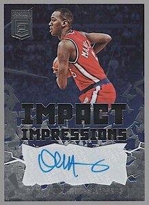 21-22 Donruss Elite Danny Manning Auto