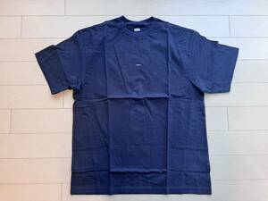 sequel シークエル T-shirt 未使用品 navy ネイビー サイズL fragment design フラグメント sequel Q Tシャツ 半袖Tシャツ クルーネック