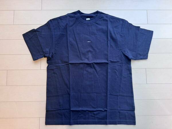 sequel シークエル T-shirt 未使用品 navy ネイビー サイズL fragment design フラグメント sequel Q Tシャツ 半袖Tシャツ クルーネック