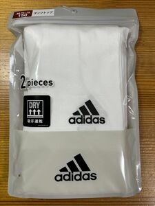 adidas キッズ タンクトップ 150 2枚