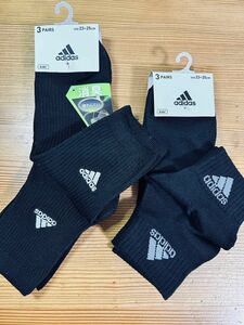 専用品！adidas キッズ ショートソックス 3足 靴下 アディダス