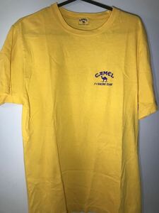 キャメルF1 Tシャツ モータースポーツ　イエロー　ラクダ　　カーレース