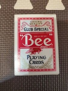 マツイゲーミングマシン (Matsui Gaming Machine) ビー トランプ 赤 CLUB SPECIAL Bee トランプ レッド No92 【中古品】