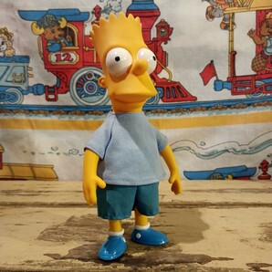 90s シンプソンズ the Simpsons バート ソフビ フィギュア 人形 ビンテージ vintage USA アメトイ 当時 1990 当時物の画像2