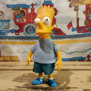 90s シンプソンズ the Simpsons バート ソフビ フィギュア 人形 ビンテージ vintage USA アメトイ 当時 1990 当時物