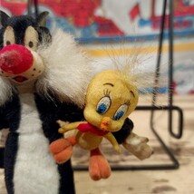 90s TYCO ルーニーテューンズ looney tunes フロッキー 人形 ソフビ フィギュア ビンテージ アメトイ シルベスター ダフィーダック など_画像4