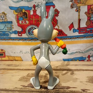 70s DAKIN 社製 バッグスバニー Bugs Bunny ソフビ フィギュア looney tunes ルーニーテューンズ vintage ビンテージ usa アメトイ 人形 の画像6