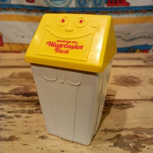 70s McDonald's マクドナルド Wastebasket Bank 貯金箱 McDONALDLAND ビンテージ vintage USA アメトイ アドバタイジング 1975 フィギュア