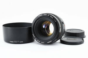 ** work properly beautiful goods * Canon Canon EF50mm F1.4 USM single‐lens reflex for lens single burnt point * clean feeling overflow beautiful exterior!#240505