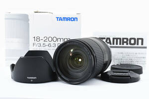 ★☆極上美品★ TAMRON タムロン Di III 18-200mm F3.5-6.3 VC SONY E用 ブラック★清潔感溢れる綺麗な外観！＃240547