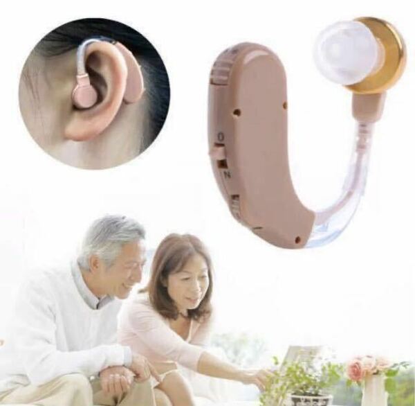 ☆最安値 補聴器 耳掛け式 高音質 片耳
