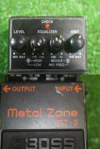 5087 BOSS ボス metal Zone mT-2 エフェクター ジャンク品_画像2