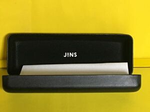 JINS[ glasses case ]* new goods unused * super-discount exhibition!