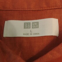 UNIQLO　レディース　長袖シャツ シャツ 長袖 ブラック トップス　Ｌサイズ_画像2