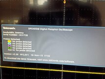 [NBC] Tektronix DPO4054B デジタルオシロスコープ 500MHz 4ch 2.5GS/s Oscilloscope, TPP0500B x 4本付き (中古 1706)_画像7