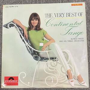 【LP・美品】The Very Best of Continental Tango / ベリー・ベスト・オブ・コンチネンタル・タンゴ / アルフレッド・ハウゼ楽団