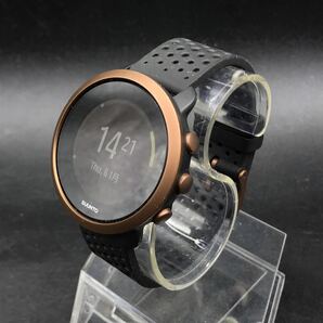 M566 稼働品 SUUNTO スント 3 スマートウォッチ 腕時計 ブラック ブラウン の画像3