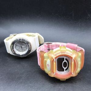 M572 G-SHOCK Baby-G 腕時計 10本 まとめ売り SHOCK RESIST TOUGH SOLAR タフソーラー Gショック ベビーG クォーツ CASIO 良品ありの画像9
