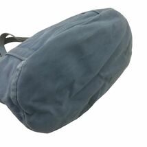 D535-④ 一澤信三郎帆布 キャンパス トートバッグ ハンドバッグ 手持ち 手提げ かばん カバン 鞄 バッグ BAG 水色系_画像5