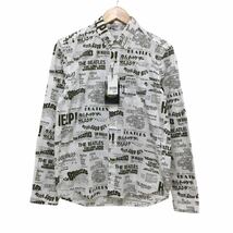 D536-20 未使用品 タグ付き Design Tshirts Store graniph デザイン ティーシャツ ストア グラニフ 長袖 シャツ 羽織り トップス メンズ S_画像5