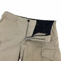 ND178 theory セオリー ハーフパンツ ショートパンツ 半ズボン 短パン ボトムス カーゴパンツ 綿95% 他 ベージュ系 メンズ 32_画像3