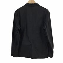 D536 COMME CA ISM コムサイズム 長袖 デザイン テーラードジャケット 薄手 ジャケット 上着 羽織り トップス ブラック メンズ LL_画像6