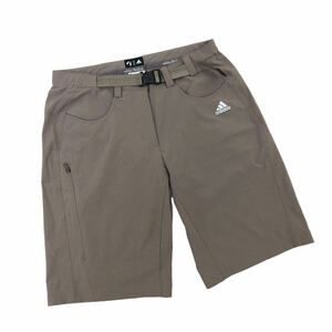 m521 adidas OUTDOOR アディダス アウトドア クライミング ハーフパンツ 半ズボン パンツ ボトムス ブラウン系 レディース L