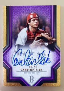 2023 Topps Five Star Autographs Purple #FSACFI Carlton Fisk 38/50