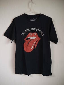 新品 ストーンズ THE ROLLING STONES 半袖 Tシャツ M ブラック