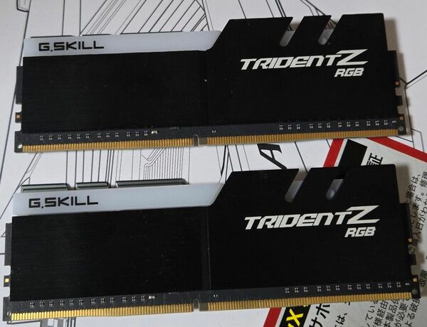 gskill TRIDENTZ DDR4 3200 16GB 8GB2枚　メモリ