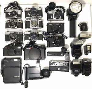 [ Junk ]Nikon/PENTAX/OLYMPUS/Canon/MINOLTA/FUJIFILM/YASHICA/Voigtlander др. пленочный фотоаппарат камера мгновенной печати стробоскоп суммировать 22