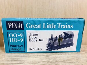 [ не использовался ]PECO Great Little Trains Great little to дождь Tram Loco Body Kit тигр m Logo корпус комплект OO-9 HO-9 железная дорога модель кузов комплект 