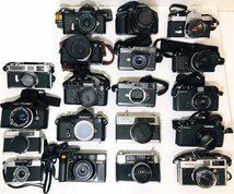 【ジャンク】Nikon/ PENTAX/ OLYMPUS/ MINOLTA/ KONICA / Nikomat/ Voigtlander その他 フィルムカメラ まとめ19点_画像1