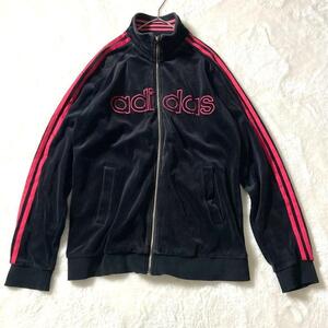[tr0016 old clothes color fading equipped Adidas velour jersey jersey ]