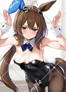 [A4サイズ] イラスト ポスター 最高級印画紙使用 ウマ娘プリティーダービー ウマ娘 アドマイヤベガ #14 高精細印刷