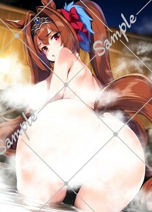 [A4サイズ] イラスト ポスター 最高級印画紙使用 ウマ娘プリティーダービー ウマ娘 ダイワスカーレット #6 高精細印刷