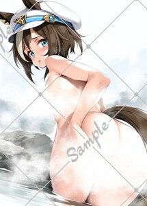 [A4サイズ] イラスト ポスター 最高級印画紙使用 ウマ娘プリティーダービー ウマ娘 シュヴァルグラン #7 高精細印刷