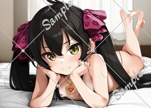 [A4サイズ] イラスト ポスター 最高級印画紙使用 アイドルマスターシンデレラガールズ デレマス U149 的場梨沙 #3 高精細印刷