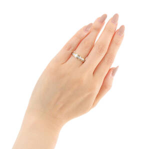 天然ダイヤモンド リング ゴールド プラチナ 仕上げ ペアリング 結婚指輪 マリッジリング 刻印入り 金属アレルギー対応の画像3