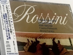 Accardo Rossini 6 Sonata Quattro single layer 2 SACD +2 CD Flat Transfer from Philips Original Master Tapes. Classic Sound Ltd UK