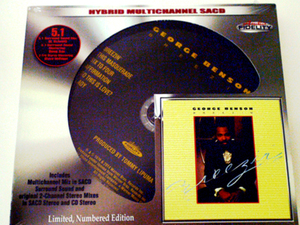 新品 AUDIO FIDELITY SACD (Stereo & 5.1) George Benson Breezin' Steve Hoffman Doug Sax ジョージ・ベンソン　ブリージン