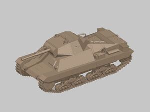 1/72レジンキット　未塗装 WWⅡ イタリア&ドイツ軍　P40 重戦車　【同梱可】240415