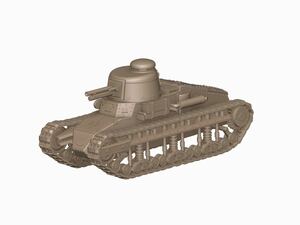 1/35 レジンキット　未組立　未塗装 WWⅡ　日本陸軍 ルノーNC型戦車　37mm戦車砲　【同梱可能】Y3501