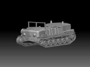 1/72 レジンキット　未塗装 WWⅡ　日本陸軍 Type 98 九八式六屯牽引車　ロケ　軍用車両【同梱可能】240411