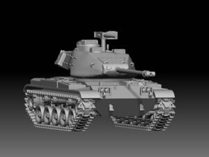 1/72 レジンキット　未塗装　WWⅡ アメリカ軍　M41 軽戦車　ウォーカーブルドック【同梱可能】　240322