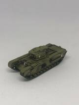 1/144レジンキット　未塗装 WWⅡ イギリス軍　歩兵戦車　チャーチル　Mk.Ⅶ 砲塔(車体別売)ワールドタンクミュージアム【同梱可能】230630_画像7