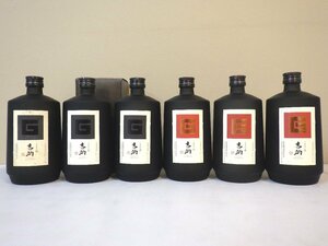 古酒 未開栓 6本セット 芋麹焼酎 霧島酒造 吉助 赤 黒 720ml 25% L9298sy