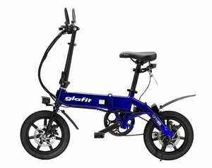 glafit GFR-02 折りたたみElectric Scooters　タイドブルー【店頭展示品】